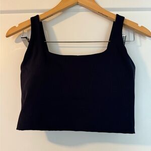 Thirdlove Crop Top Sports Bra Navy Blue